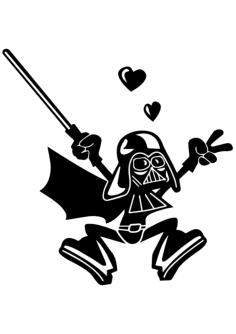 Mandalorian P3 Outline Editable Svg Line Art, Free Vectors File